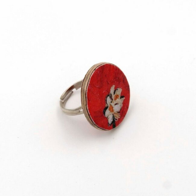 Anillo almendro rojo - Imagen 3