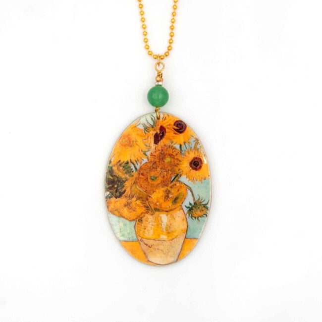 Collar Los Girasoles De Van Gogh