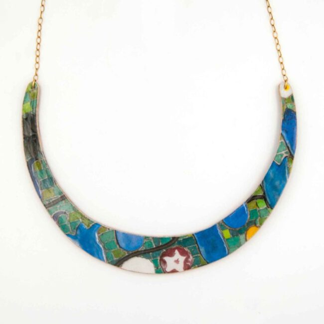 Collar Klimt Verde - Imagen 2