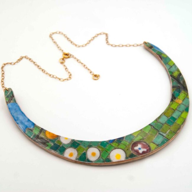 Collar Klimt Verde - Imagen 3