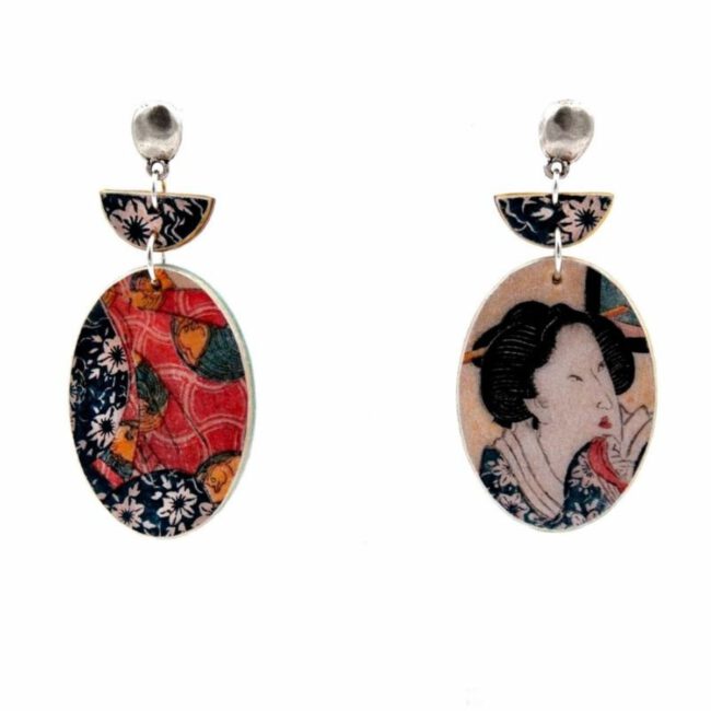 Pendientes Burū geisha - Imagen 4