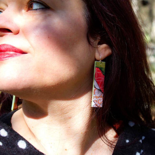 Pendientes Kimono no on'na - Imagen 3