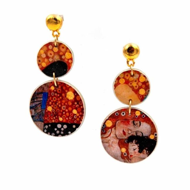 Pendientes La Maternidad Oro - Imagen 4