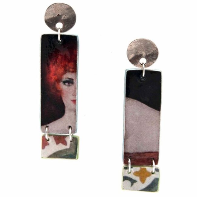 Pendientes Venus Pelirroja - Imagen 3