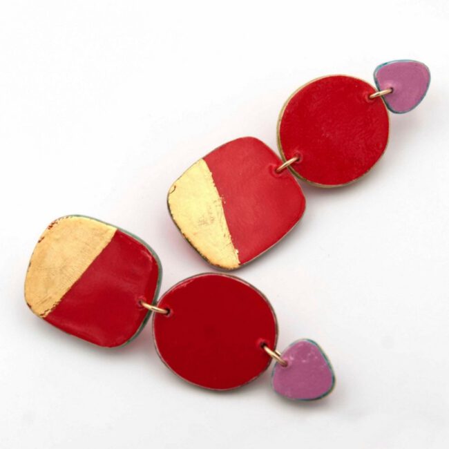 Pendientes Amapolas - Imagen 2