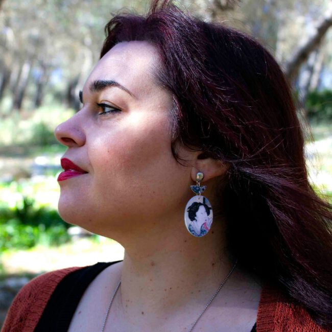Pendientes Burū geisha - Imagen 6