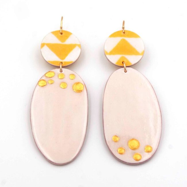 Pendientes Tulipán Blanco