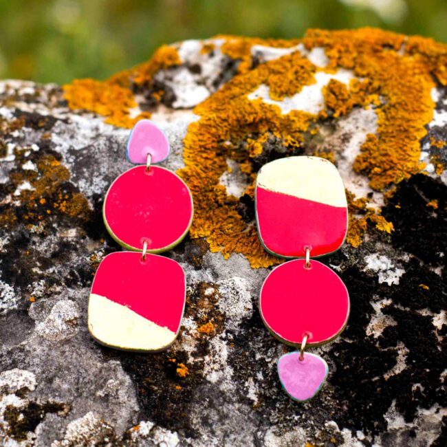 Pendientes Amapolas - Imagen 4