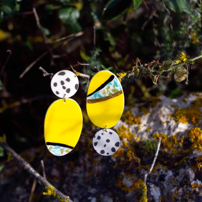 Pendientes Girasoles - Imagen 4