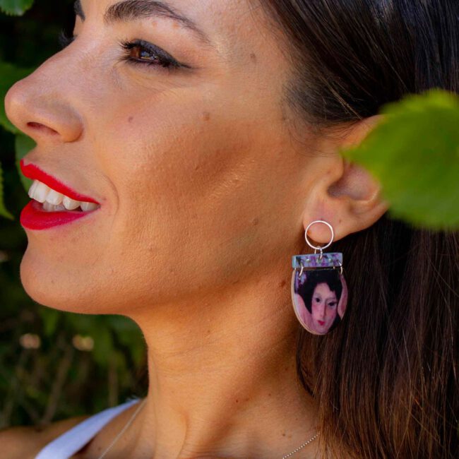 Pendientes Venus con Gato - Imagen 5