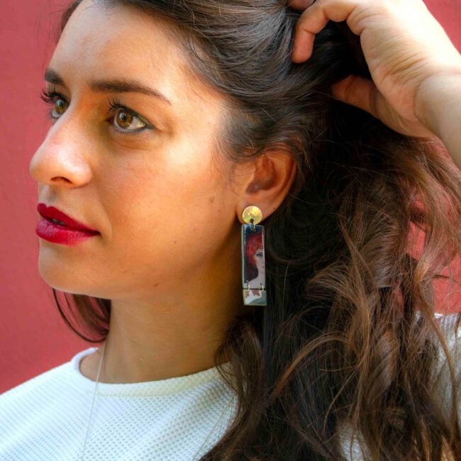 Pendientes Venus Pelirroja - Imagen 4