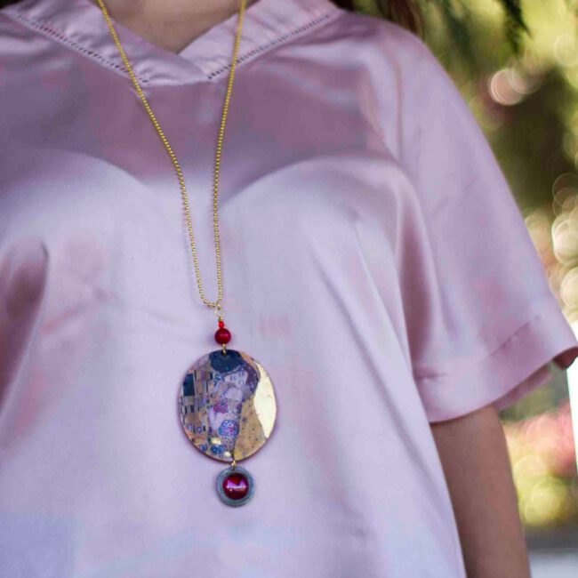 Collar El Beso oro - Imagen 4