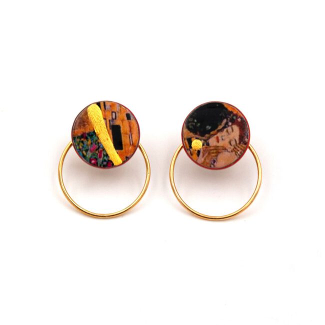 Pendientes El Beso Oro