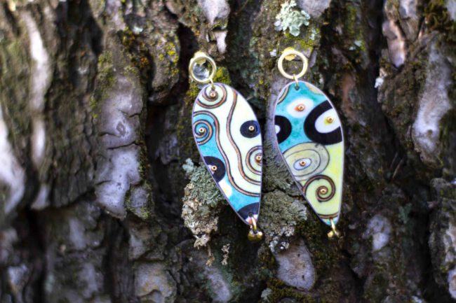 Pendientes Mariposa Reina Alexandra - Imagen 6