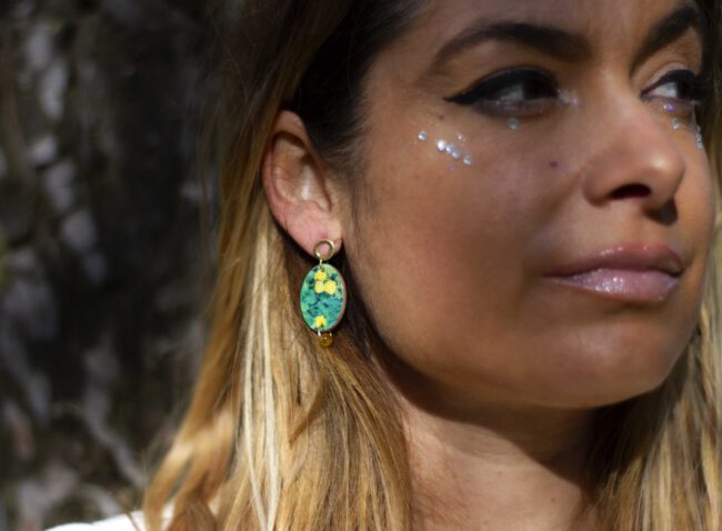 Pendientes Escarabajo Mayate - Imagen 4