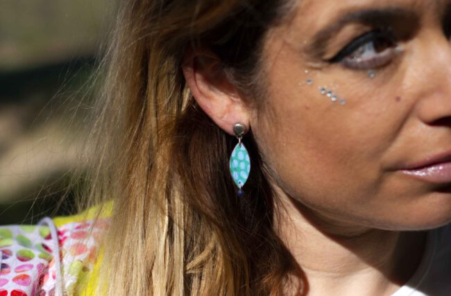Pendientes Caballito del Diablo Azul - Imagen 4