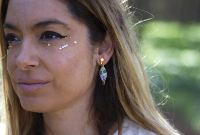 Pendientes Polilla Elefante - Imagen 3