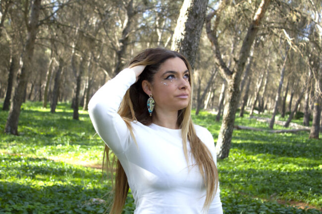 Pendientes Mariposa Reina Alexandra - Imagen 5