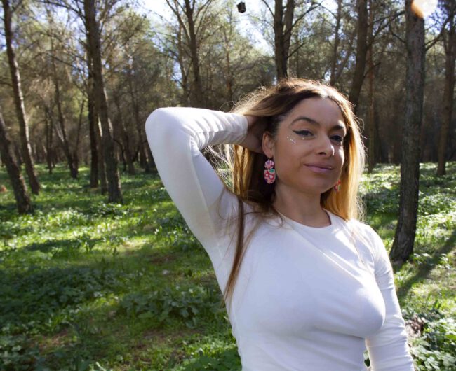 Pendientes Mariposa Ojos de Pavo Real - Imagen 6