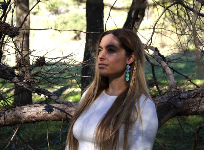 Pendientes Libélula Violeta - Imagen 6