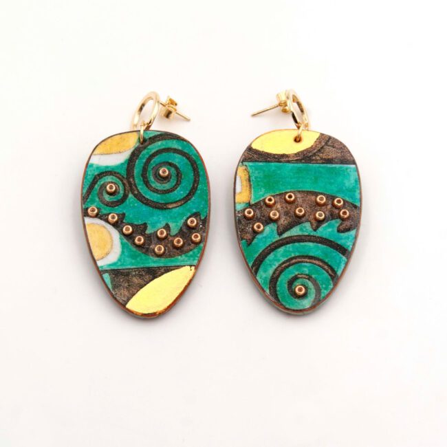 Pendientes Mariposa Esmeralda