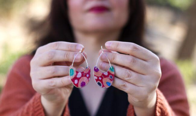 Pendientes Mariposa Atlas - Imagen 6