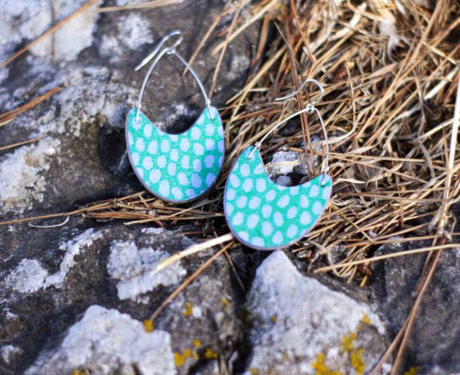 Pendientes Mariposa Isabella - Imagen 4