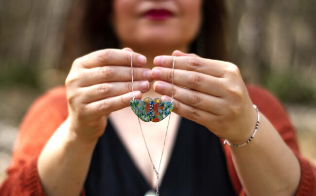 Amuleto Mariposa Plata - Imagen 6