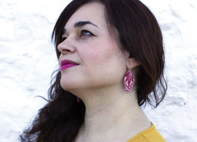 Pendientes Claveles Rojos - Imagen 5