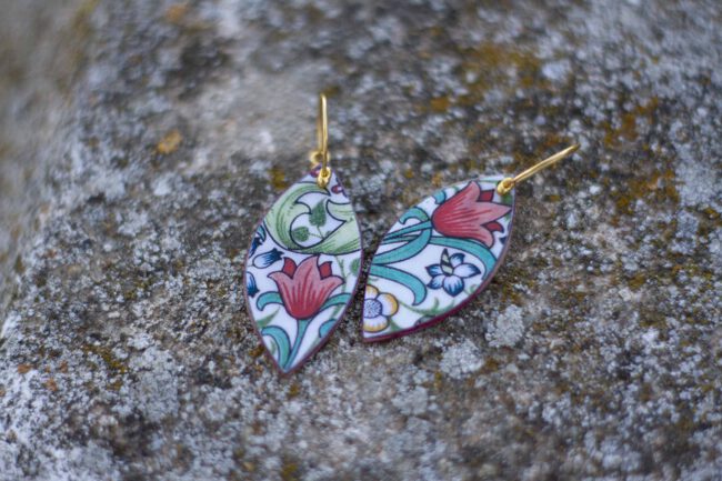 Pendientes Claveles verdes - Imagen 9