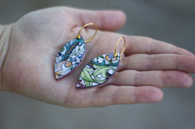 Pendientes Claveles verdes - Imagen 11