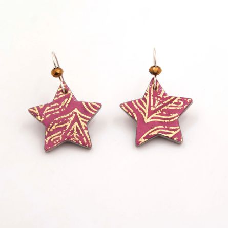 Pendientes Perseidas Rosas